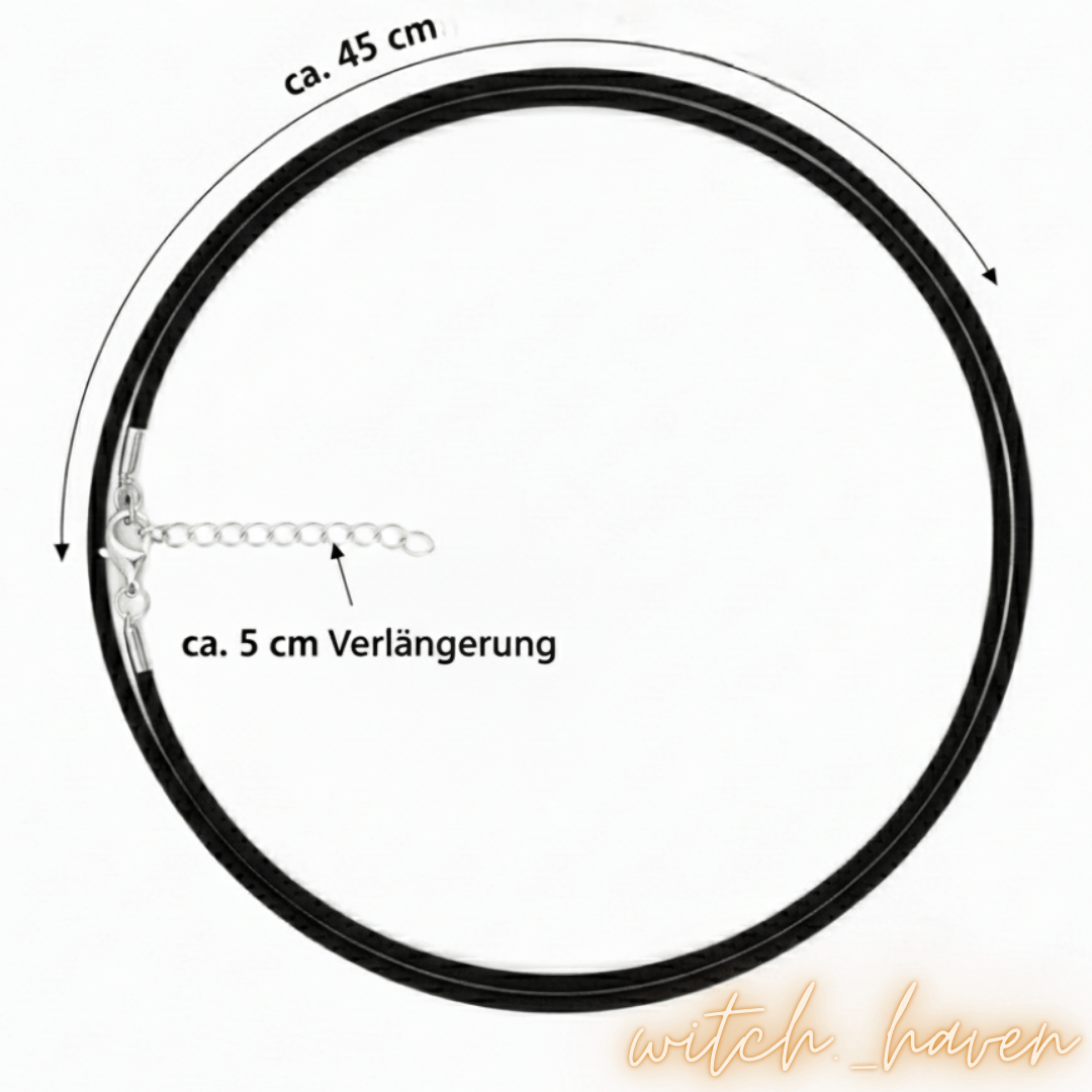 Obsidian Mond Halskette Schutz – Bild 10