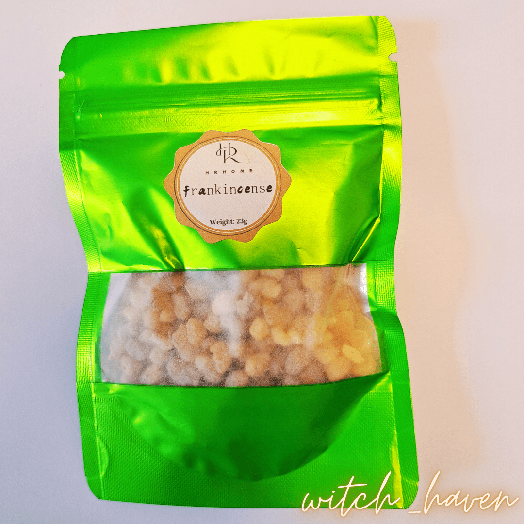 Witchhaven, Dominika Marx, Räucherset mit Elefantenbrenner, Somalia Weihrauch, reine Myrrhe, Lavendel und Salbei Räucherstäbchen, Mandala Untersetzer, energetisch gereinigtes Räucherwerk, spirituelles Ritualset