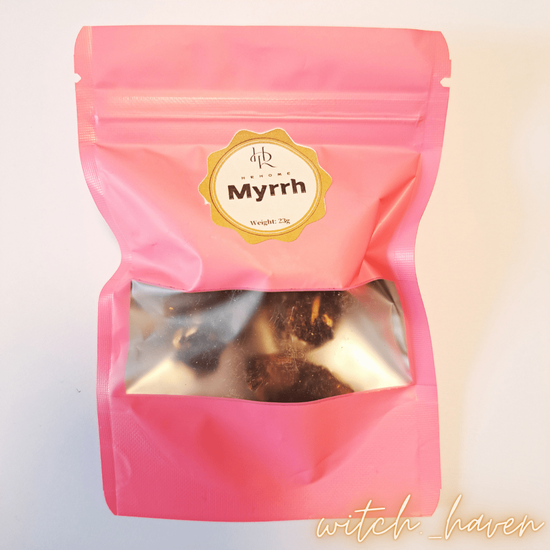 Witchhaven, Dominika Marx, Räucherset mit Elefantenbrenner, Somalia Weihrauch, reine Myrrhe, Lavendel und Salbei Räucherstäbchen, Mandala Untersetzer, energetisch gereinigtes Räucherwerk, spirituelles Ritualset