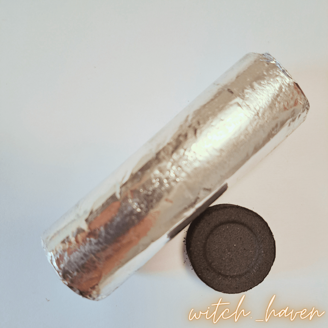 Witchhaven, Dominika Marx, Räucherset mit Elefantenbrenner, Somalia Weihrauch, reine Myrrhe, Lavendel und Salbei Räucherstäbchen, Mandala Untersetzer, energetisch gereinigtes Räucherwerk, spirituelles Ritualset