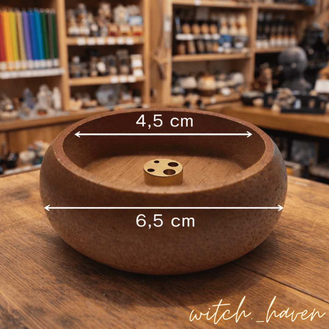 Massivholz Räucherstäbchen Halter – Bild 7