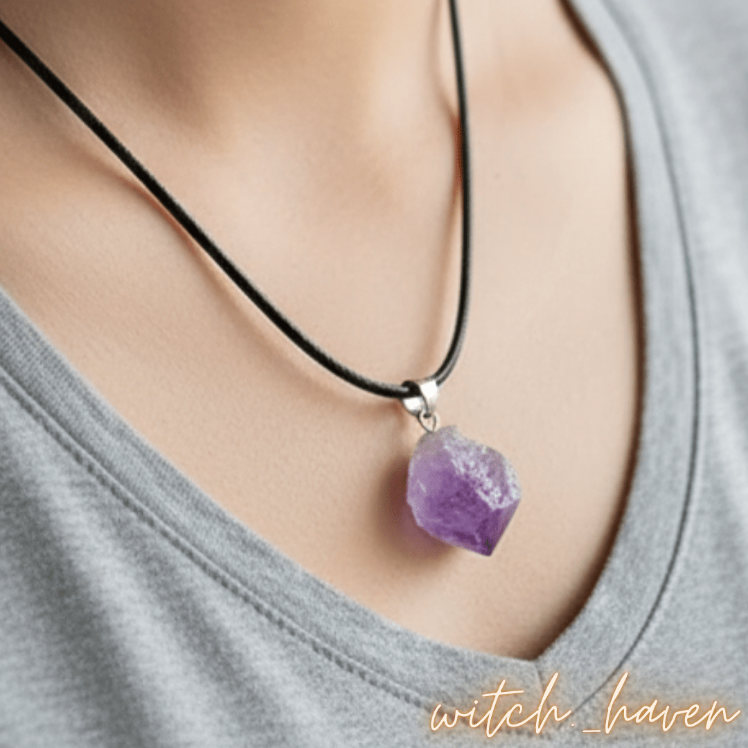 Heilstein Amethyst Kette – Bild 5