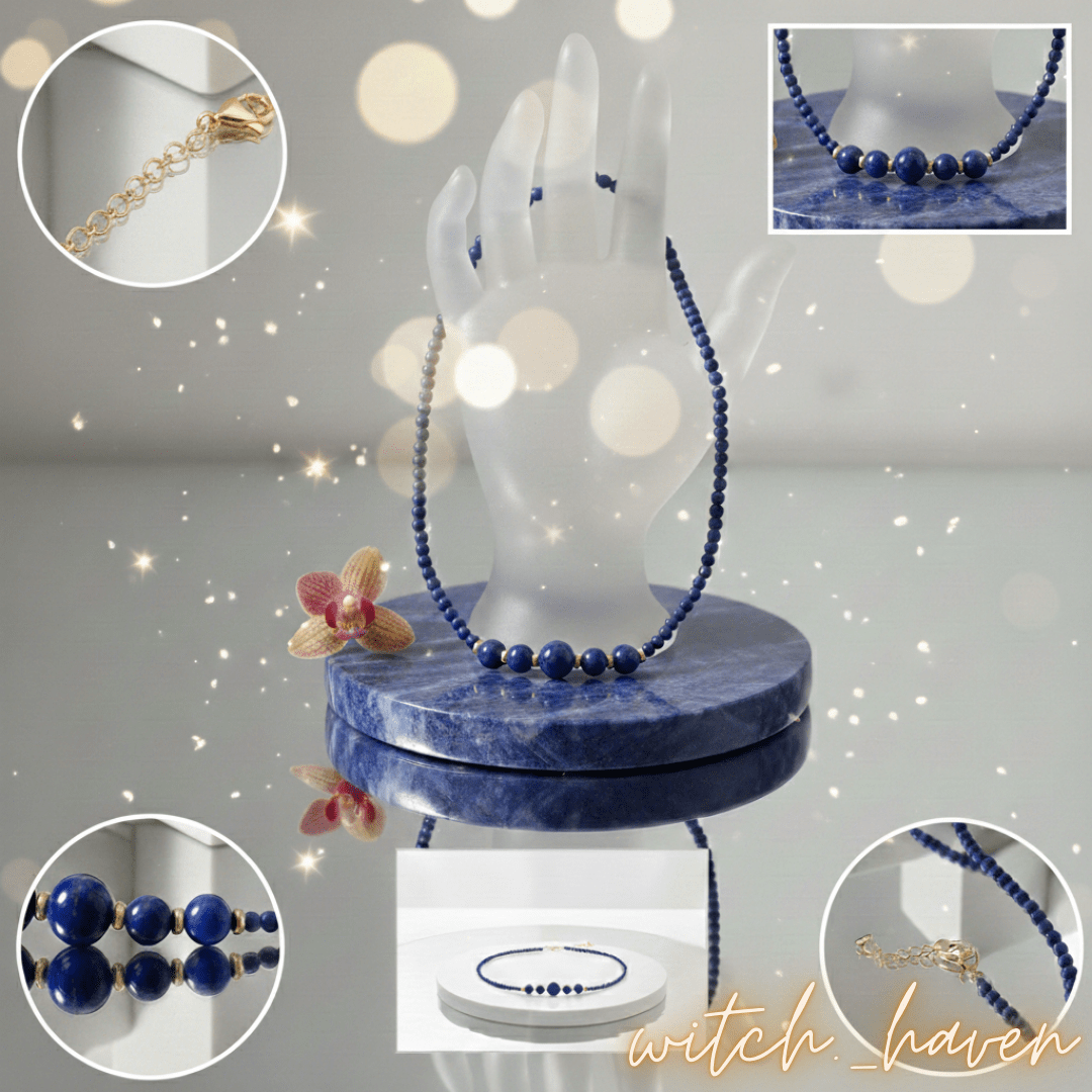 Exklusives Lapislazuli Collier – Bild 7