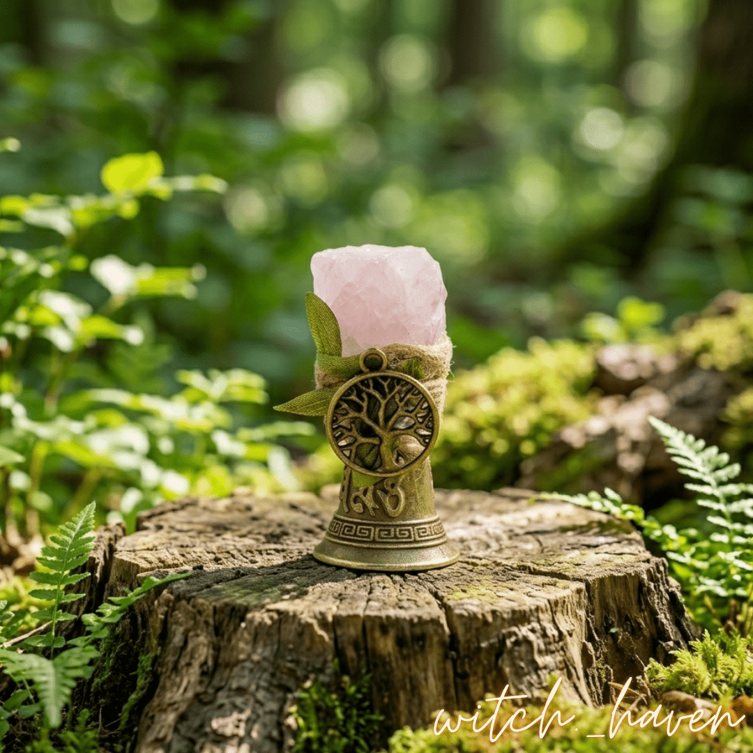 Magische Zauberglocke mit Rosenquarz – Bild 6