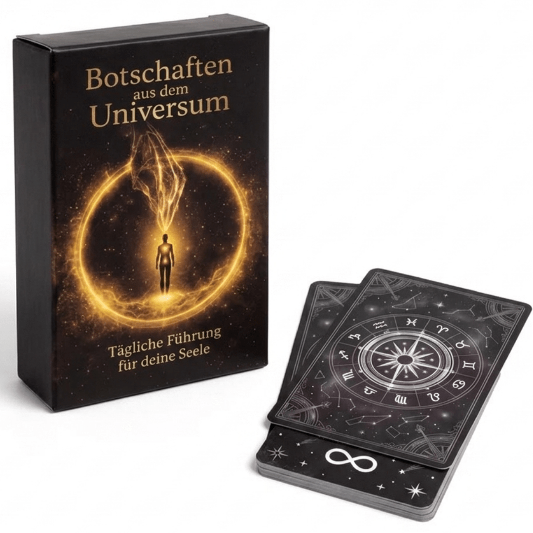 Orakelkarten Universumsbotschaften Dominika Marx, spirituelles Kartenset tägliche Führung Design, mystische Sternbilder Kartenrückseite Witchhaven, handverlesene Orakelkarten Heilung sowie Kraft, rituelles Reinigungsritual Kartenset, intuitive Botschaften für Meditation, exklusives Orakel Set 55 Karten deutsch