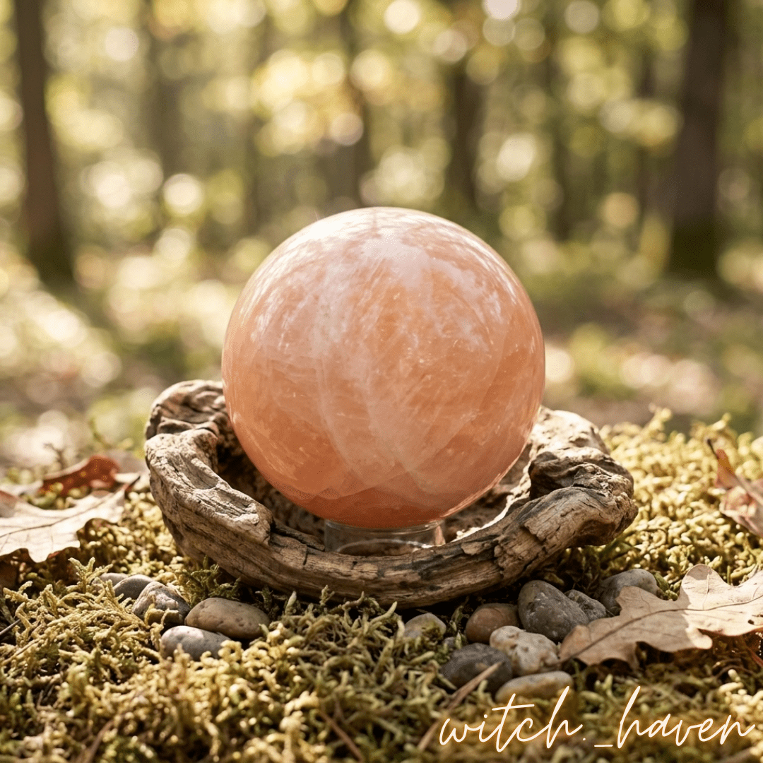 Rosenquarz Kristallkugel Naturstein mit transparentem Acrylständer Dominika Marx, zartrosa Edelsteinkugel für Herzchakra Meditation, spiritueller Begleiter Raumharmonisierung Witchhaven, handverlesene Naturstein Kugel Altar Dekoration, rituelles Reinigungsritual Rosenquarzkugel, Heilsteine für Selbstliebe sowie inneren Frieden, exklusives Design magische Dekoration rosa transparent